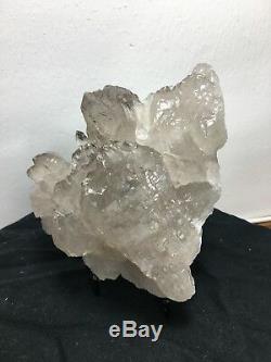 1007 Grams Amazing Rare Gwindel Quartz Cluster Museum quality -One of a kind