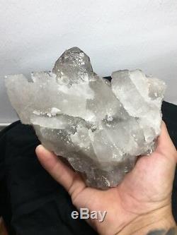 1007 Grams Amazing Rare Gwindel Quartz Cluster Museum quality -One of a kind