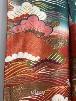 100% Silk Kimono. One Of A Kind. Handmade From Japan