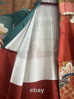 100% Silk Kimono. One Of A Kind. Handmade From Japan