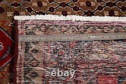 10' 7x5' 3 One of a Kind Collectible Antique Tribal Rug Brown Oriental Carpet