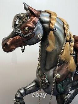 11.5 OOAK One Of A Kind Steampunk Horse Mystique By Rita Allen Collect-Art #U