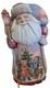 16 Inches Tall One Of A Kind Hand Painted And Hand Crafted Russian Father Frost