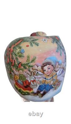 16 inches tall One of a KInd Hand Painted and Hand Crafted Russian Father Frost