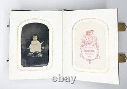 1800s Antique 29 TINTYPES With Box