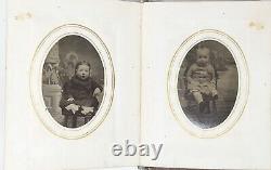 1800s Antique 29 TINTYPES With Box