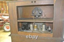 1929 Philco Model 65 Employee Award Cabinet. One Of A Kind