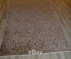 1940s Turkish Kayseri Handmade Rug Highly Collectible One-of-a-kind 7ft X 10 ft