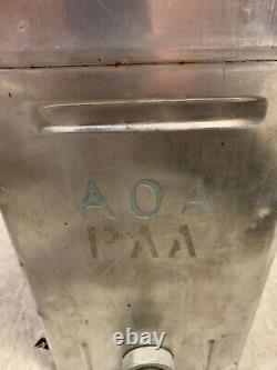 1950 Rare One Of A Kind Pan American American Overseas Airline Canister (aa)