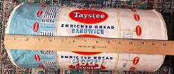 1950 s TAYSTEE Bread WRAPPERS NOS 17lb ROLL ONE OF A KIND FIND