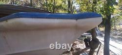 1957 lonestar carribien finned boat, rare, antique, one of a kind