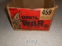 1962 CIVIL War News Card Pack Case Topps One Of A Kind