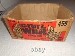 1962 CIVIL War News Card Pack Case Topps One Of A Kind