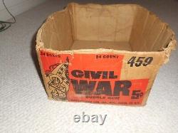 1962 CIVIL War News Card Pack Case Topps One Of A Kind