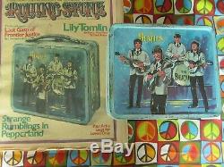 1965 Beatles Lunch Box, from Rolling Stone Magazine Cover, One of a kind