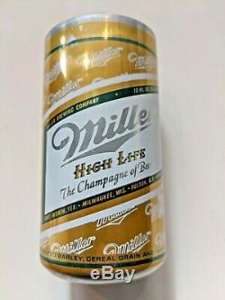 1970's Miller High Life Beer Empty Rare One of a Kind Factory Test Can, 12 oz Can