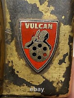 1974 Vietnam War Trench Art Artillery Shell Zippo Table Lighter One Of A Kind