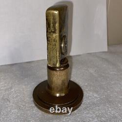 1974 Vietnam War Trench Art Artillery Shell Zippo Table Lighter One Of A Kind