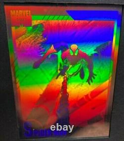 1991 Marvel Universe II Prototype Sample Spider-man Holo Card One Of A Kind