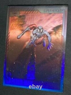 1991 Marvel Universe II Prototype Sample Spider-man Holo Card One Of A Kind