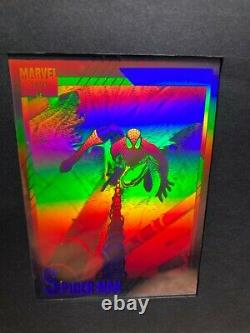 1991 Marvel Universe II Prototype Sample Spider-man Holo Card One Of A Kind