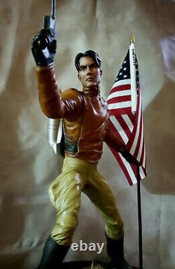 1991 The ROCKETEER Premium Figure custom STATUE One of a Kind Rare FIT Sideshow