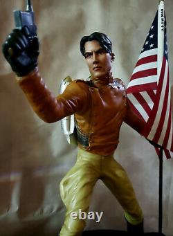 1991 The ROCKETEER Premium Figure custom STATUE One of a Kind Rare FIT Sideshow