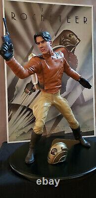 1991 The ROCKETEER Premium Figure custom STATUE One of a Kind Rare FIT Sideshow