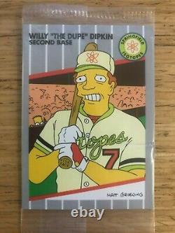 1994 Simpsons Series II B1-b6 Sealed Promo Card Set! One Of A Kind! Rare! Dipkin