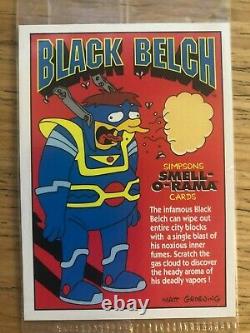 1994 Simpsons Series II B1-b6 Sealed Promo Card Set! One Of A Kind! Rare! Dipkin