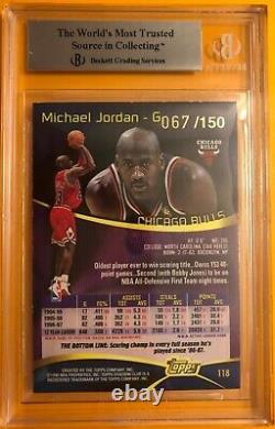 1997-98 Michael Jordan Stadium Club One Of A Kind SN 150 BGS 8.5
