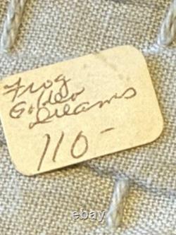 1998 M Lawrence Porcelain Frog Prince Ornament one of a kind