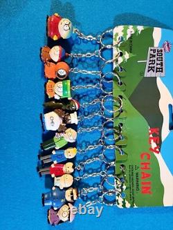 1998 South Park Keychains With Store Display Tag. One Of A Kind
