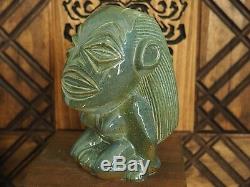 1/1 Tiki Mug by Eekum Bookum + Kaku Kaku LE #50 One of a Kind Custom Glaze