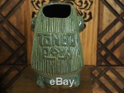 1/1 Tiki Mug by Eekum Bookum + Kaku Kaku LE #50 One of a Kind Custom Glaze