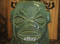 1/1 Tiki Mug by Eekum Bookum + Kaku Kaku LE #50 One of a Kind Custom Glaze