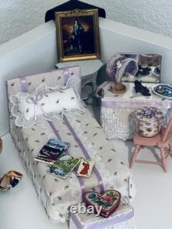 1 Of A Kind Collection Vtg & Handcrafted Dollhouse Miniatures-furniture Plus