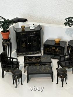 1 Of A Kind Collection Vtg & Handcrafted Dollhouse Miniatures-furniture Plus