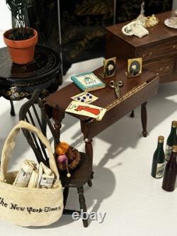 1 Of A Kind Collection Vtg & Handcrafted Dollhouse Miniatures-furniture Plus