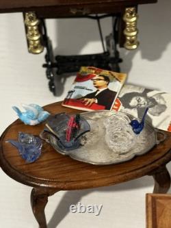 1 Of A Kind Collection Vtg & Handcrafted Dollhouse Miniatures-furniture Plus