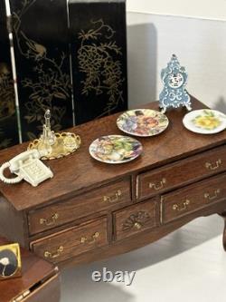 1 Of A Kind Collection Vtg & Handcrafted Dollhouse Miniatures-furniture Plus