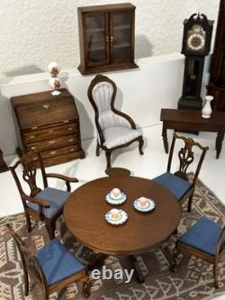 1 Of A Kind Collection Vtg & Handcrafted Dollhouse Miniatures-furniture Plus