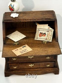 1 Of A Kind Collection Vtg & Handcrafted Dollhouse Miniatures-furniture Plus