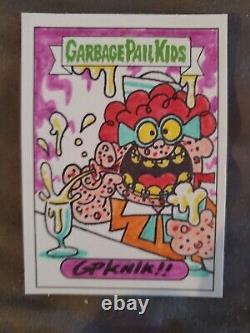 2021 Topps Garbage Pail Kids Sketch Card Gpkink One of a Kind