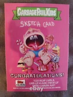 2021 Topps Garbage Pail Kids Sketch Card Gpkink One of a Kind