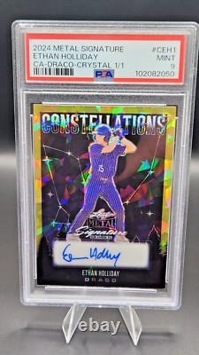 2024 Metal Signature Ethan Holliday Constellations Draco PSA 9 1/1