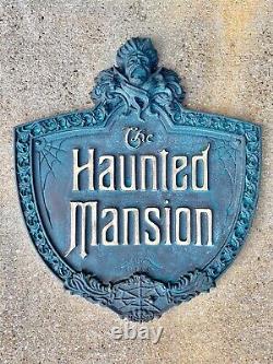 23 Haunted Mansion TOKYO Disneyland Plaque Prop RARE One Of A Kind Disney