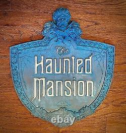 23 Haunted Mansion TOKYO Disneyland Plaque Prop RARE One Of A Kind Disney