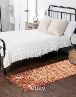 2'10 x 9'0 Vintage Hand-knotted Runner Rug Traditional Oriental Wool Carpet