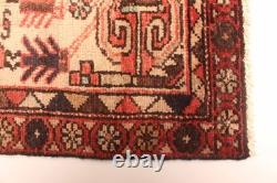 2'10 x 9'0 Vintage Hand-knotted Runner Rug Traditional Oriental Wool Carpet